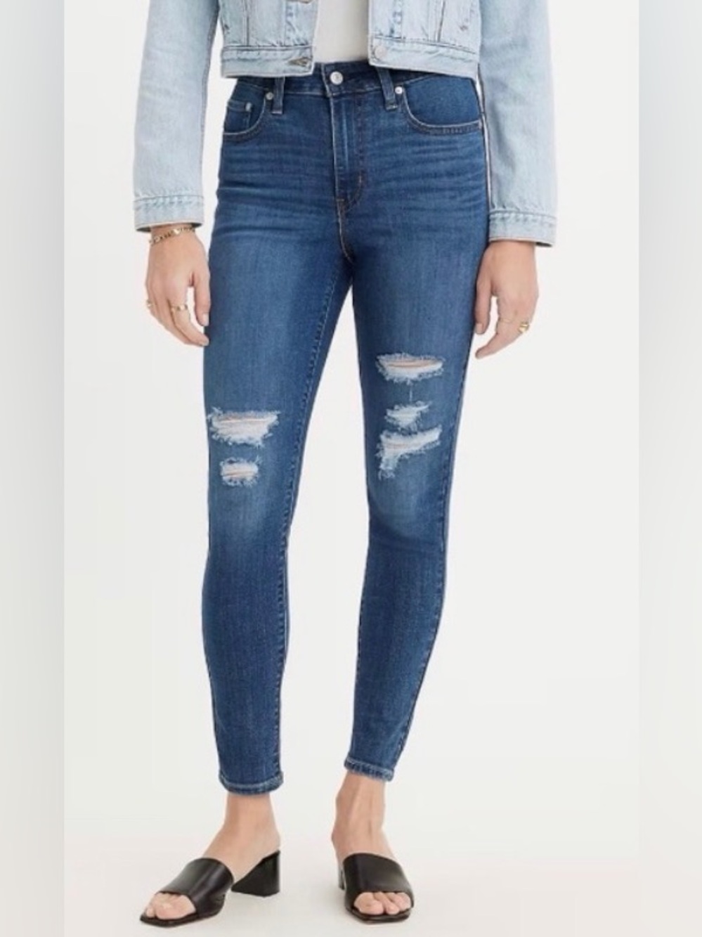 Levi’s 721 High Rise Skinny Jeans, sz 24x32